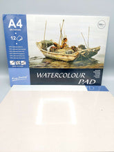 sketchbook, water color pad, fine art supplies